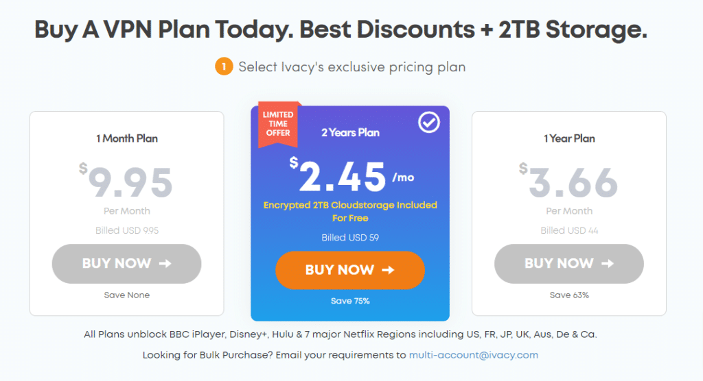 Buy A VPN Plan Today. Best Discounts + 2TB Storage.

