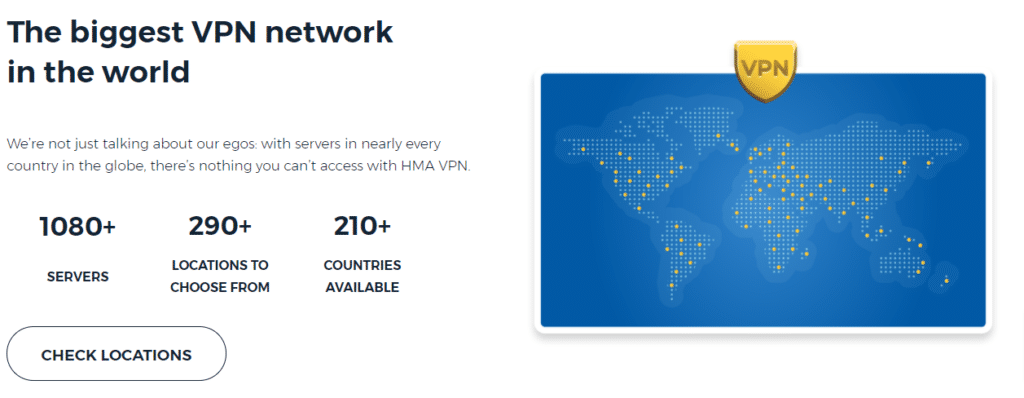 The biggest VPN network in the world
