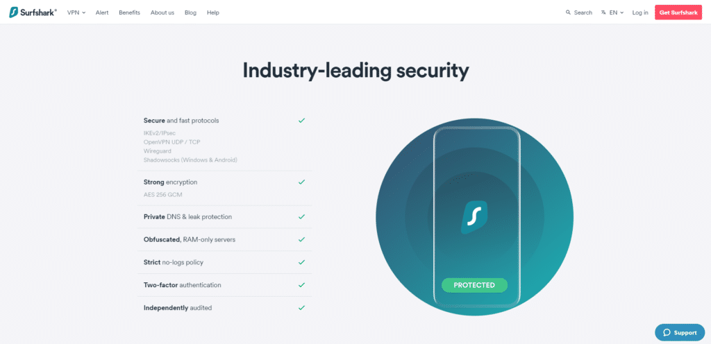 Industry-leading security
