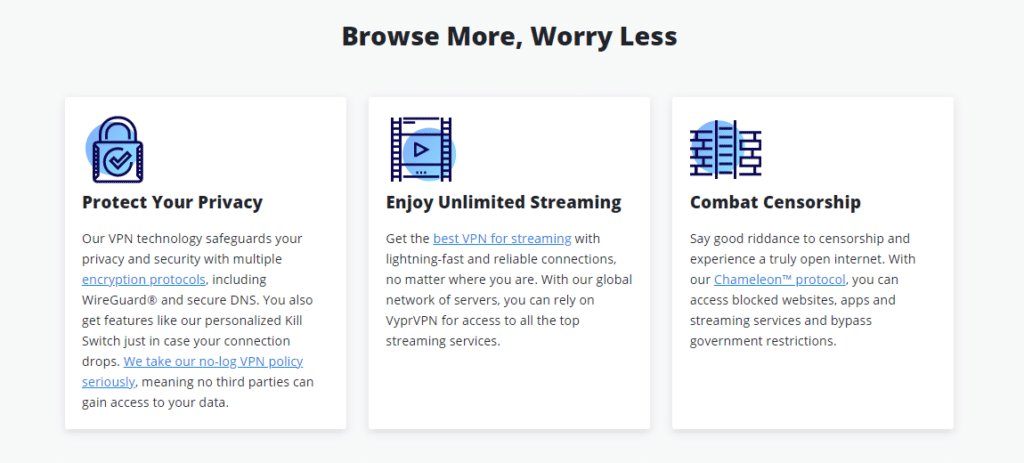 Browse More, Worry Less
