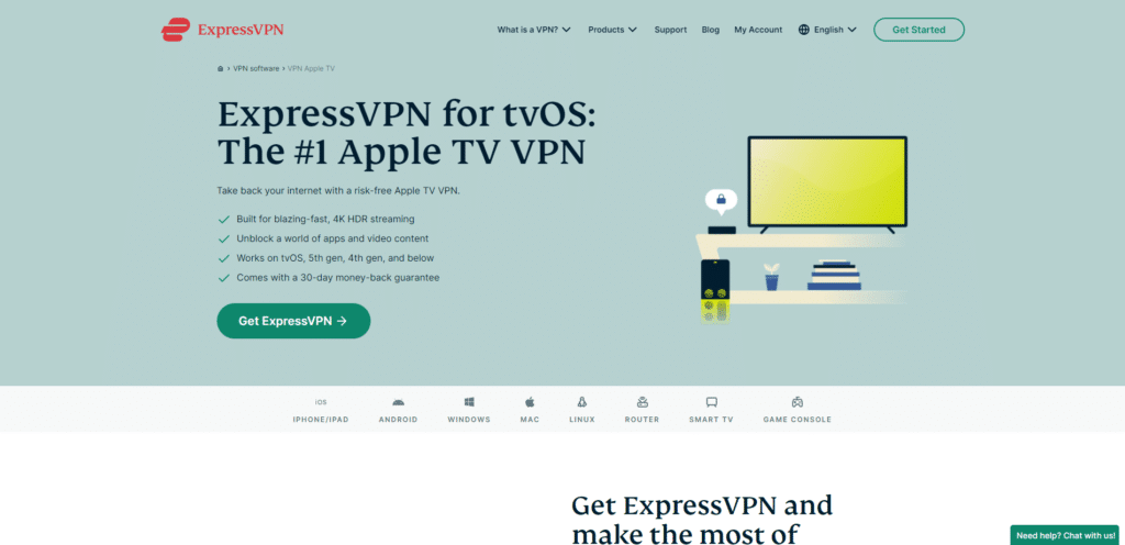 How to Set Up VPN for Apple TV ExpressVPN