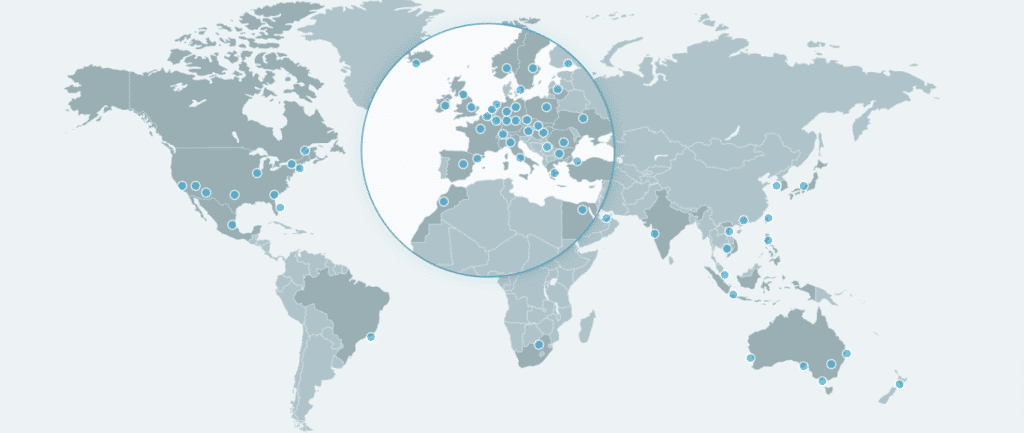 Our Worldwide VPN Server Locations hide me 1
