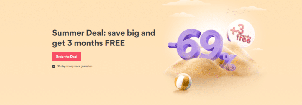 Summer Deal: save big and get 3 months FREE
